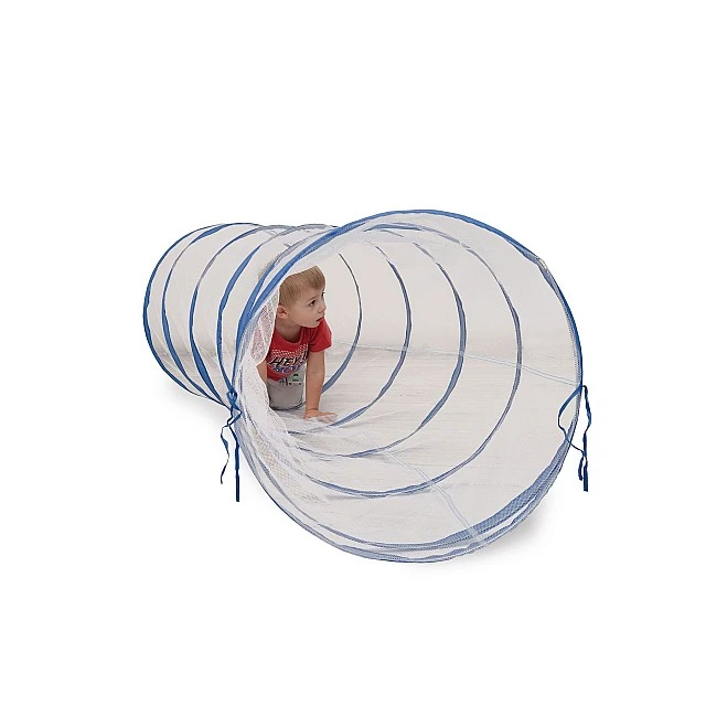 Nowa Szkola Play tunnel, 60 x 180 cm, transparent