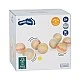 Small Foot Комплект топки Active, дървени, 6 cm, 4 броя