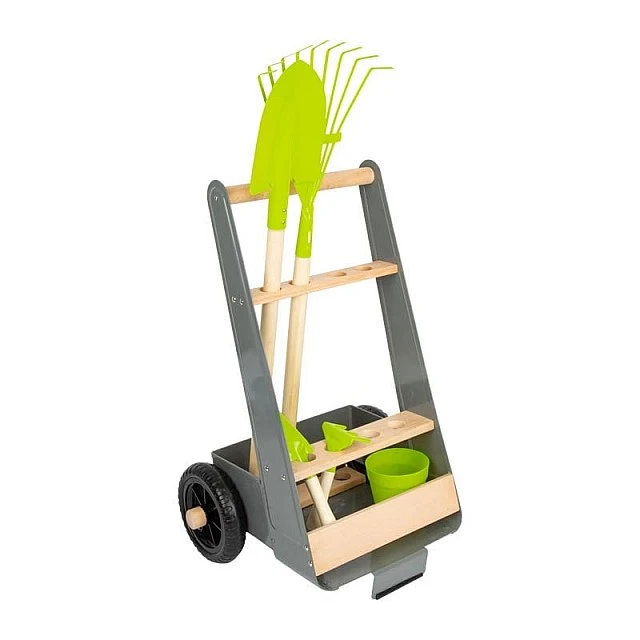 Small Foot Garden Tool Trolley Set