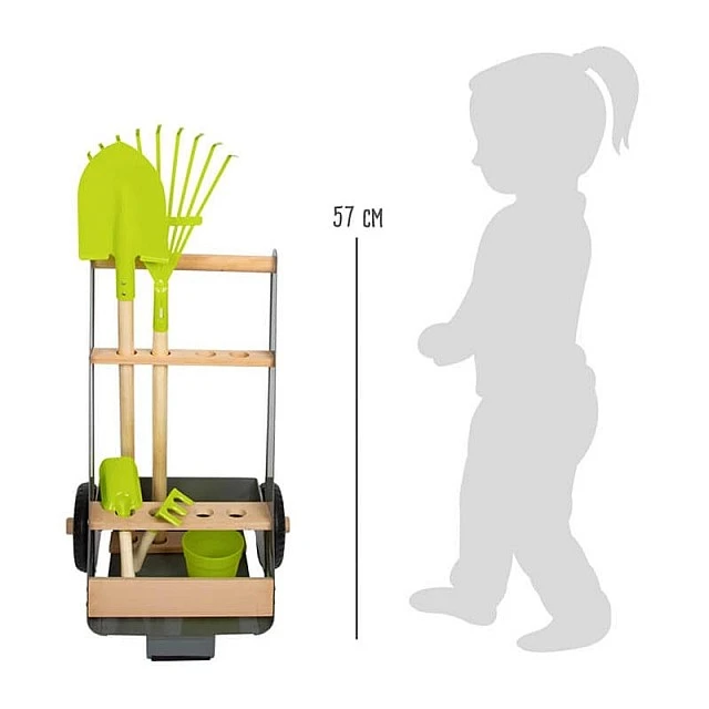 Small Foot Garden Tool Trolley Set