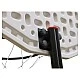 Basketball hoop, adjustable height, 140 - 190 cm