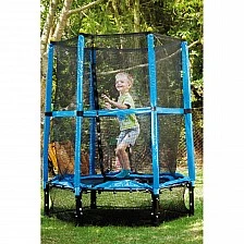 Nowa Szkola Trampoline with safety net, 139 x 180 cm
