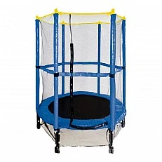 Nowa Szkola Trampoline with safety net, 139 x 180 cm