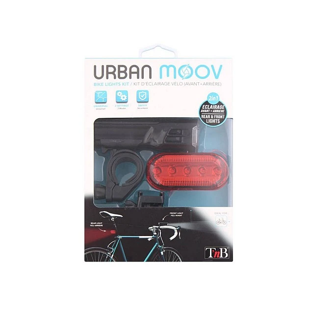 TNB bike light set Urban Moov, LED