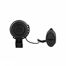TNB electronic bike bell, 22 - 31.8 mm, black