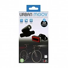 TNB Комплект светлини за велосипед Urban Moov, 120 lm