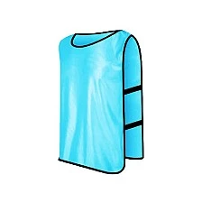 Football team vest, children’s, blue