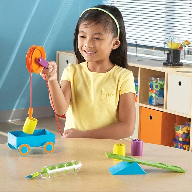 Learning Resources Комплект по физика Stem - Механика, 19 части