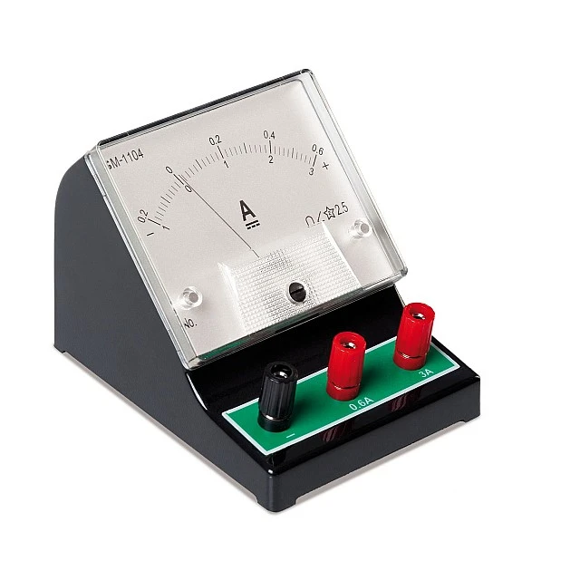 Nowa Szkola Ammeter, DC-0.2~0~0.6 A, -1~0~3 A