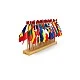 Nowa Szkola Flags of European countries, with a wooden stand