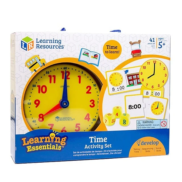 Learning Resources Образователен комплект ’’Научи часовника’’