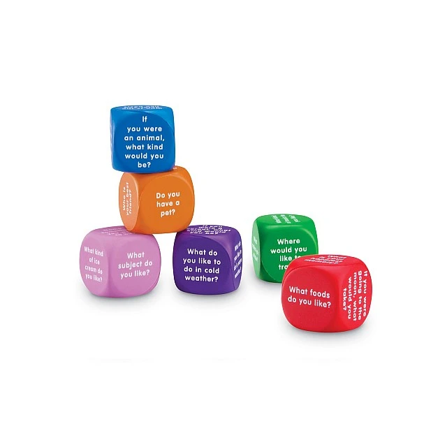 Learning Resources Dice conversation in English