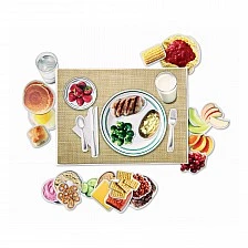 Learning Resources Magnets, healthy food, 36 pieces