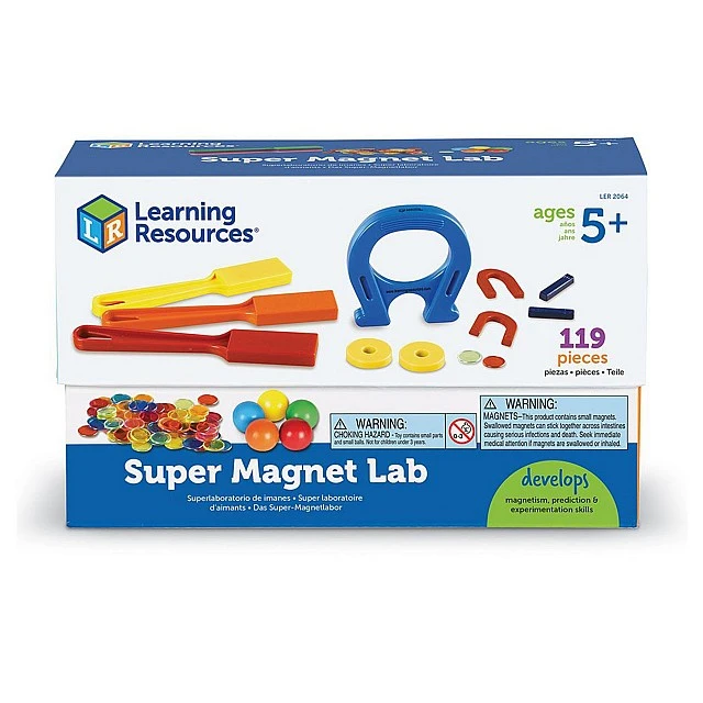 Learning Resources Комплект магнетизъм за начинаещи