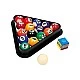 Small Foot Maxi Pool Table, Wooden, 70 x 36 x 23 cm