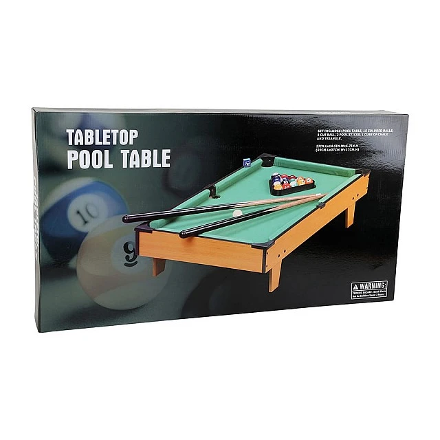 Small Foot Maxi Pool Table, Wooden, 70 x 36 x 23 cm