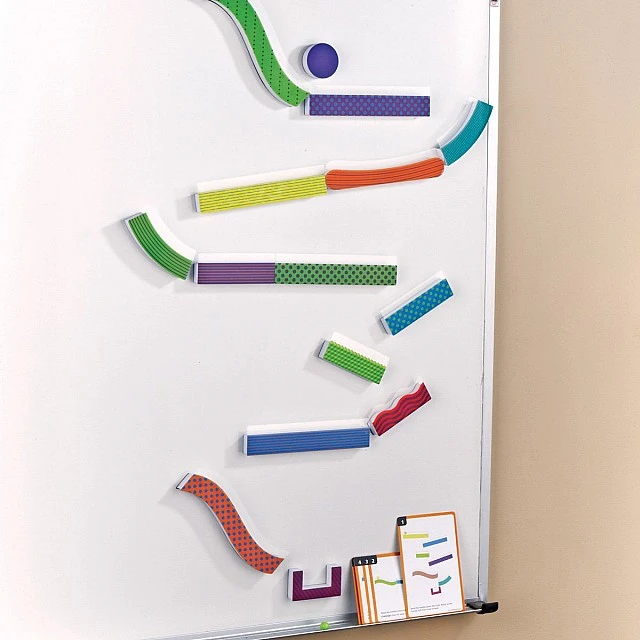 Learning Resources Stem Ball Track, Magnetic, 29 Pieces