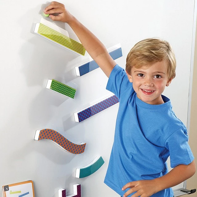 Learning Resources Stem Ball Track, Magnetic, 29 Pieces