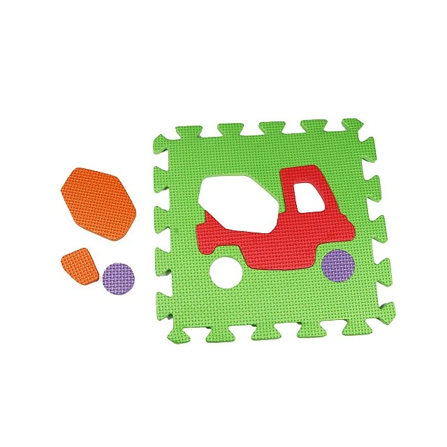 Puzzle soft flooring, vehicles, 30 x 30 x 1 cm