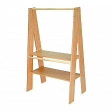 Nowa Szkola Stand for puppet theater or shop, wooden