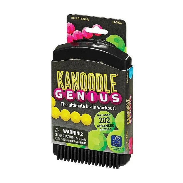 Learning Resources Kanoodle Genius Logic Game, with Puzzles