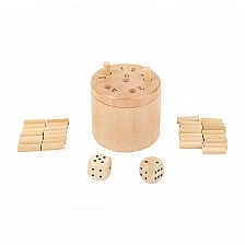 Small Foot Dice game Super 6, wooden