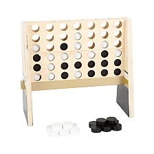 Small Foot Connect 4 wooden gold edition game