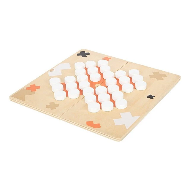 Small Foot games Draughts and cards gold edition