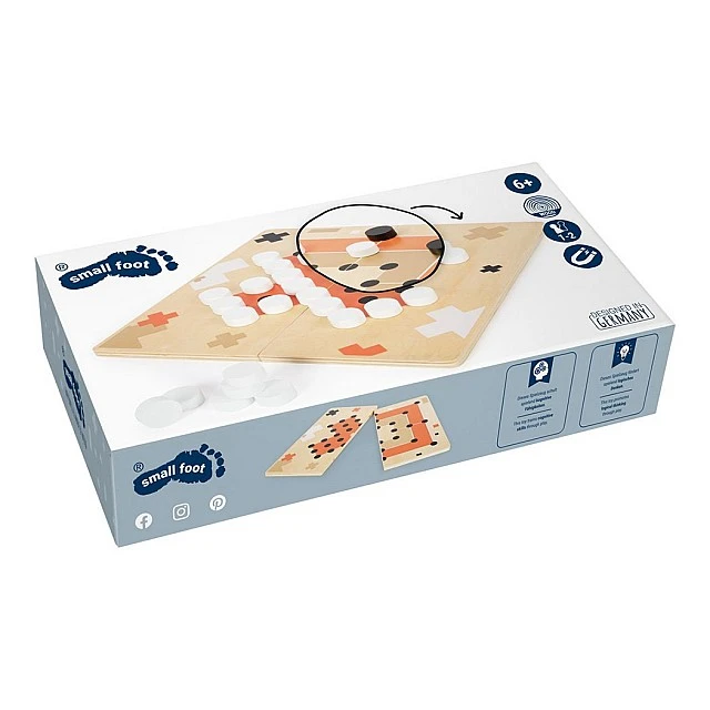 Small Foot games Draughts and cards gold edition
