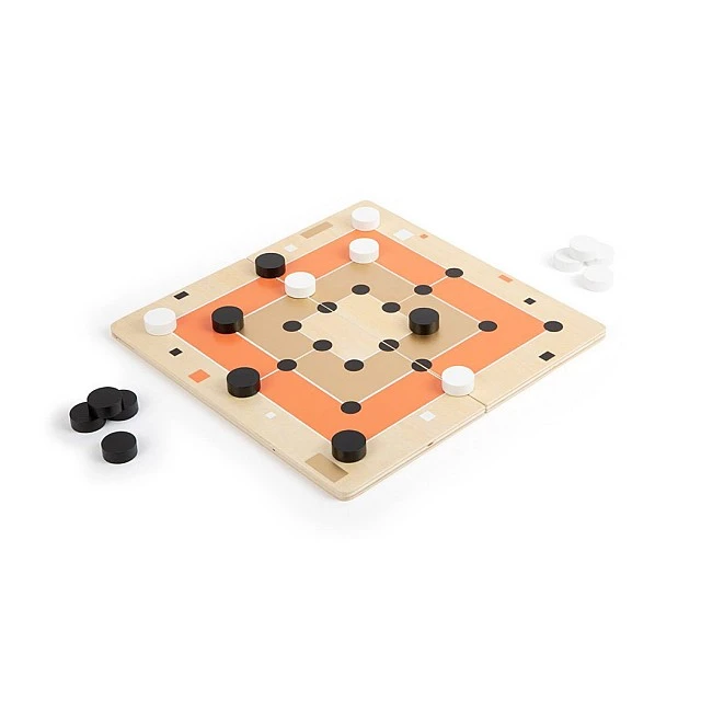 Small Foot games Draughts and cards gold edition