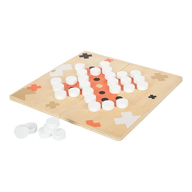 Small Foot games Draughts and cards gold edition