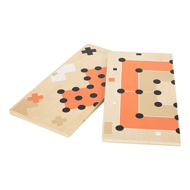 Small Foot games Draughts and cards gold edition