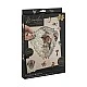 Grafix Puzzle Monkey, unique shapes, wooden, 133 pieces