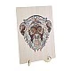 Grafix Puzzle Monkey, unique shapes, wooden, 133 pieces