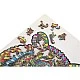 Grafix Puzzle Tiger, unique shapes, wooden, 130 pieces