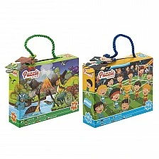 Grafix Puzzle for boys, 39 x 29 cm, 45 pieces, assorted, pack 48