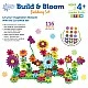 Learning Resources Конструктор с цветя, 117 броя