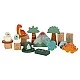 Small Foot Construction Set Dinosaur, wooden, 50 pieces