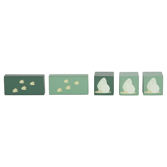 Small Foot Construction Set Dinosaur, wooden, 50 pieces