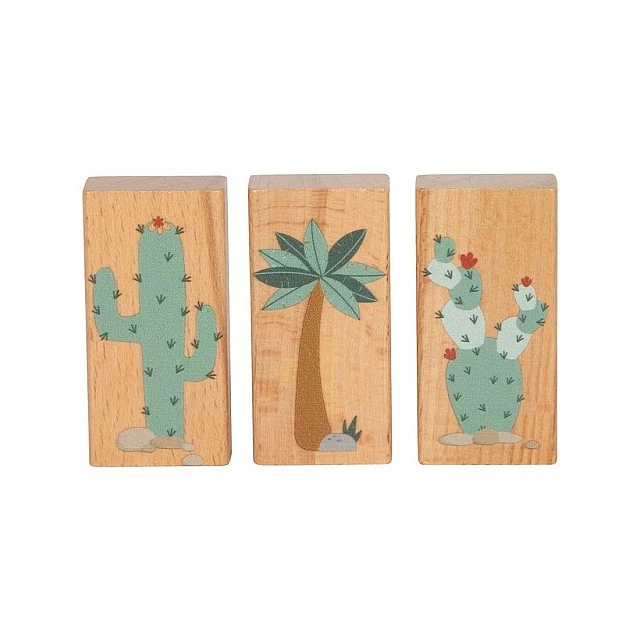 Small Foot Construction Set Dinosaur, wooden, 50 pieces