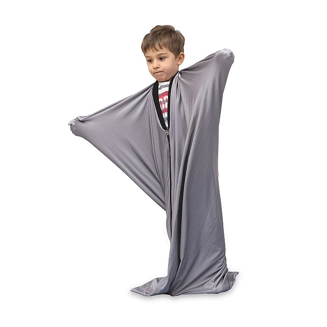 Nowa Szkola Body sock, sensory, size M, 120 cm, grey