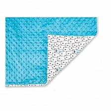 Nowa Szkola Blanket, heavy, size L, 100 x 150 cm, blue