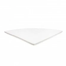 Nowa Szkola Therapy mattress, 142 x 5 x 142 cm, white