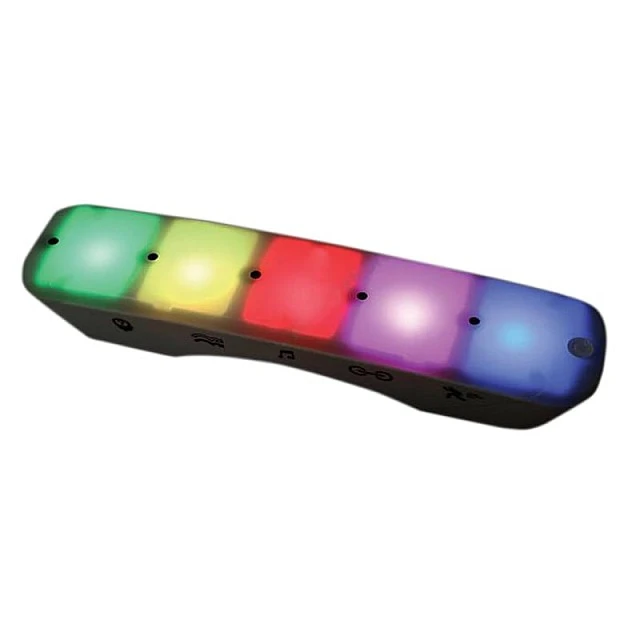 Nowa Szkola Panel of colored cubes, luminous, 30 x 6.5 x 4.5 cm