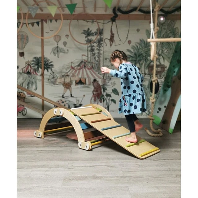 Small Foot Pikler triangle board 3-in-1, 40 x 5 x 115 cm