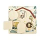 Small Foot Safari activity board with doors and locks, 22 x 1 x 22 cm