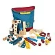 Small Foot Tool Set, in a Backpack, Wooden, for Children