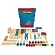 Small Foot Tool Set, in a Backpack, Wooden, for Children