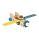 Small Foot Tool Set, in a Backpack, Wooden, for Children