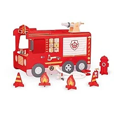 Nowa Szkola Manipulative play area Fire station, 150 x 86 x 108 cm